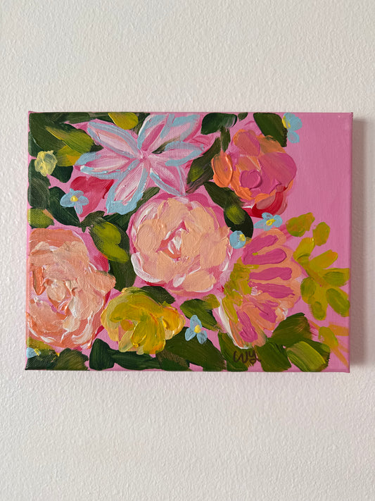 Studio Study: SPRING JOYFUL BLOOMS 8X10