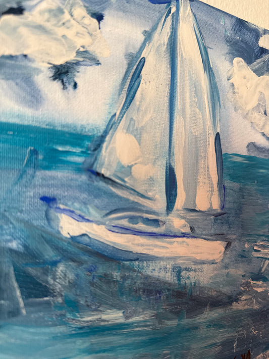Studio Study: PEACE IN THE STORM 8X10